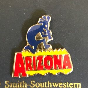 Kokopelli Arizona pin new on card